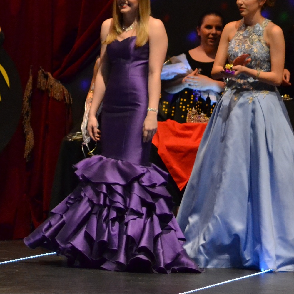 Jovani formal purple dress.